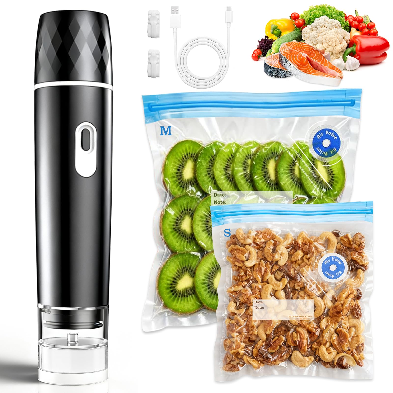 Meal Prep App - جهاز تفريغ الهواء للأطعمة، آلة تفريغ