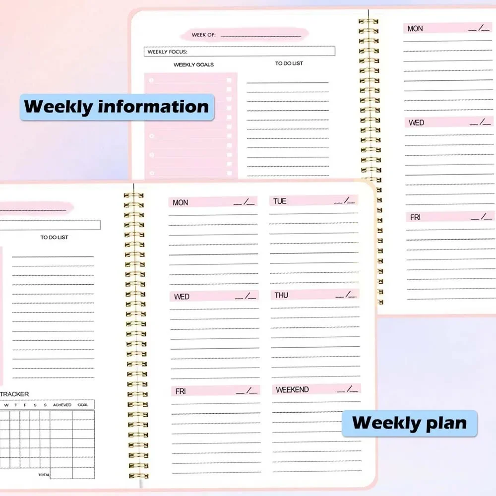 مخطط أسبوعي A5 بتصميم أنيق وبس - مراجعة Meal Prep Planner وسعره