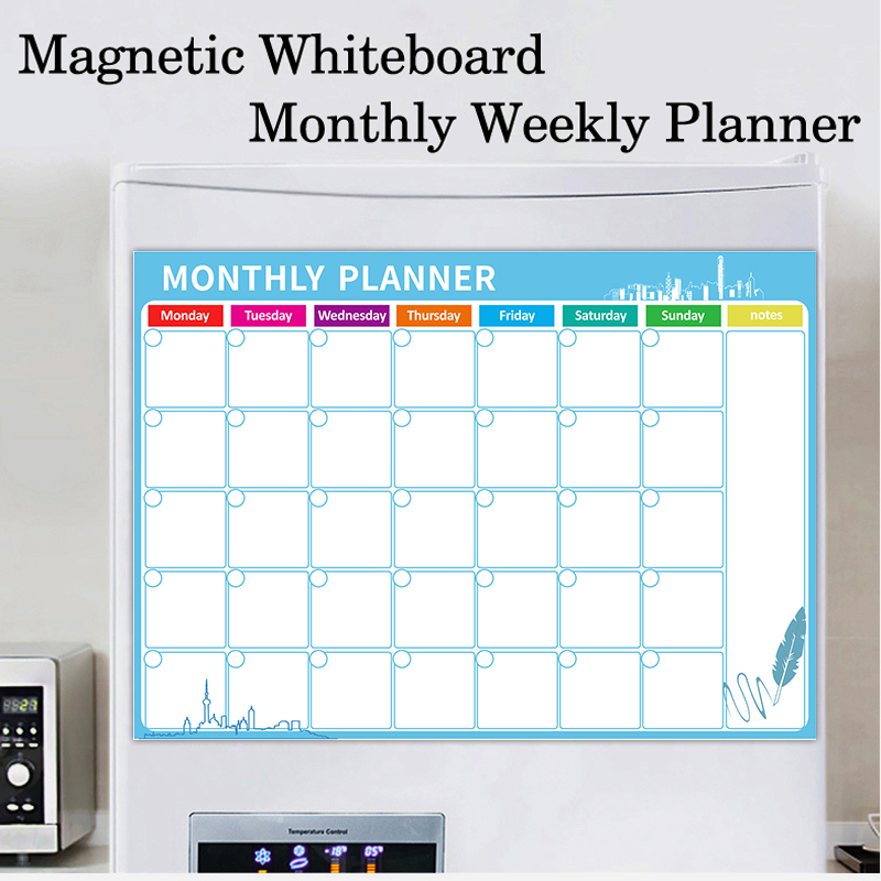 جدول تقويم مغناطيسي أسبوعي شهر - مراجعة Meal Prep Planner وسعره