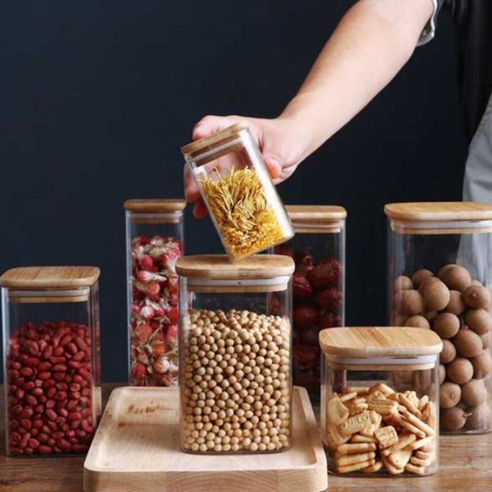 150/210/300/370/450 مللي زجاج  - مراجعة Meal Prep Jar وسعره