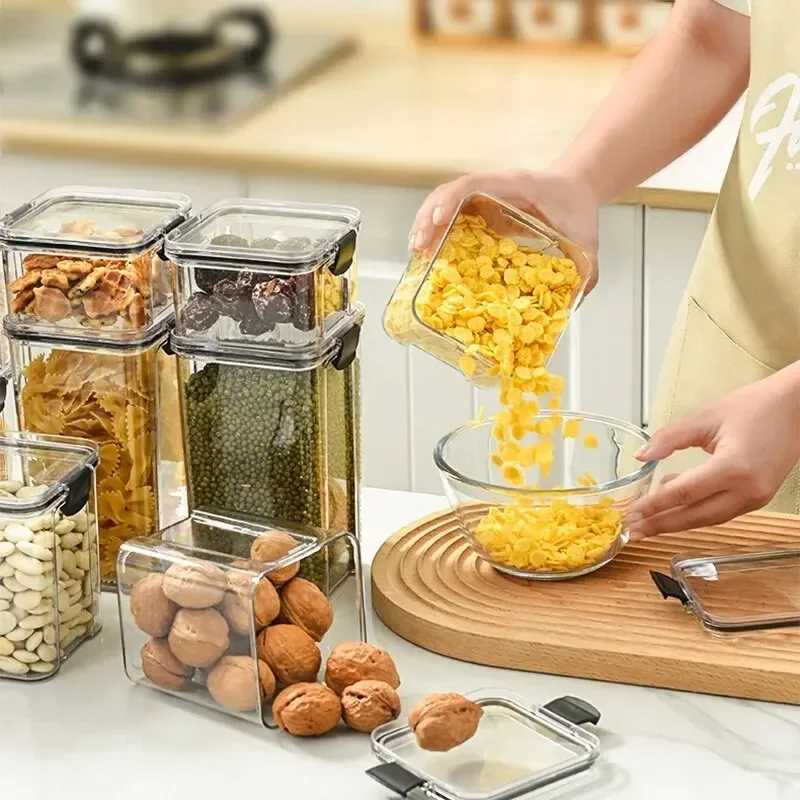1 قطعة الحبوب مختومة جرة الحبو - مراجعة Meal Prep Jar وسعره