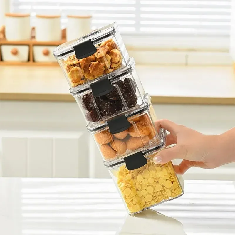 1 قطعة الحبوب مختومة جرة الحبو - مراجعة Meal Prep Jar وسعره