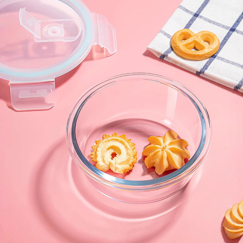 صندوق غداء زجاجي بسيط للمطبخ ا - مراجعة Meal Prep For Office وسعره