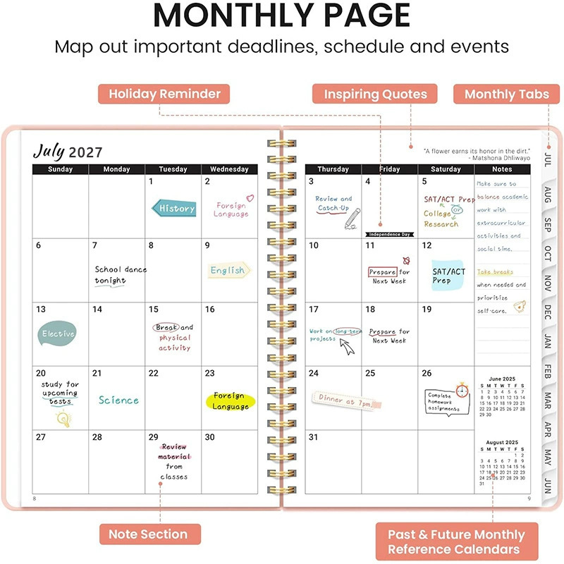 1 قطعة من المفكرة الأكاديمية 2 - مراجعة Meal Prep Planner وسعره