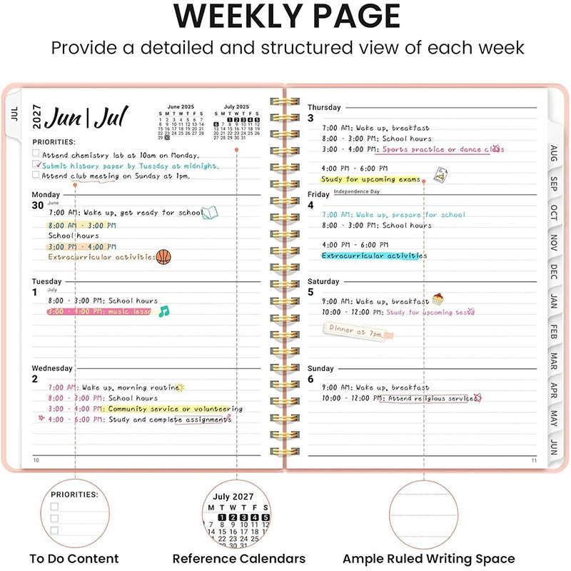 1 قطعة من المفكرة الأكاديمية 2 - مراجعة Meal Prep Planner وسعره