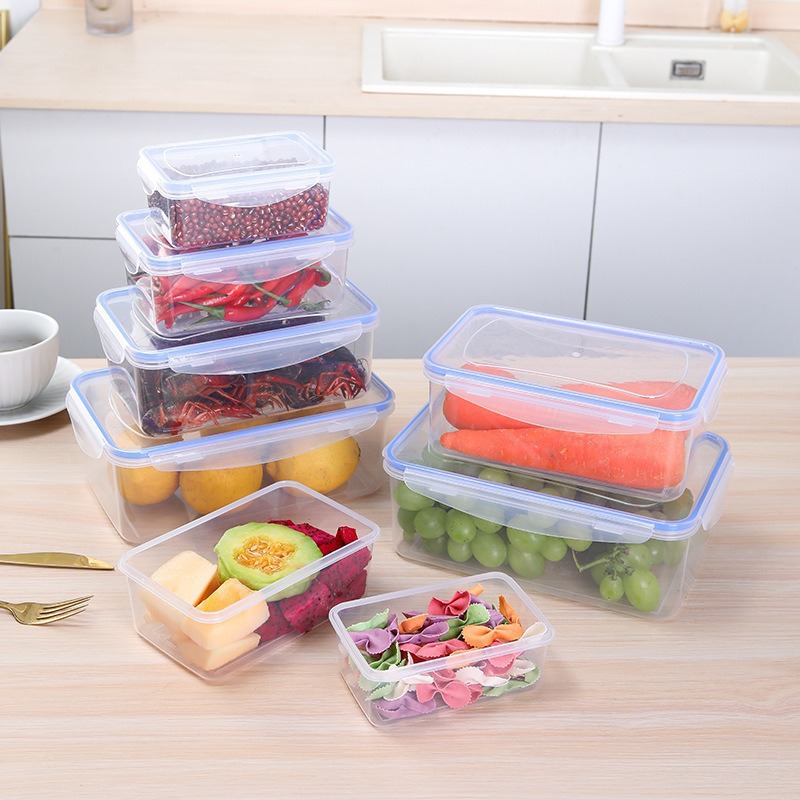 صندوق غداء بلاستيكي مستطيل الش - مراجعة Meal Prep For Office وسعره