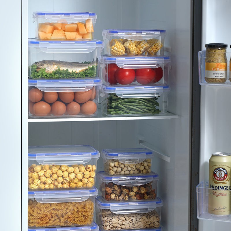 صندوق غداء بلاستيكي مستطيل الش - مراجعة Meal Prep For Office وسعره