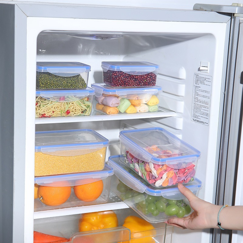 صندوق غداء بلاستيكي مستطيل الش - مراجعة Meal Prep For Office وسعره