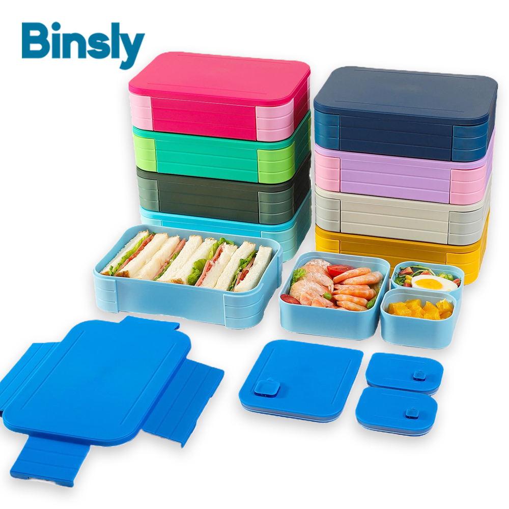 صندوق غداء بينتو حديث مكون من  - مراجعة Meal Prep For Office وسعره