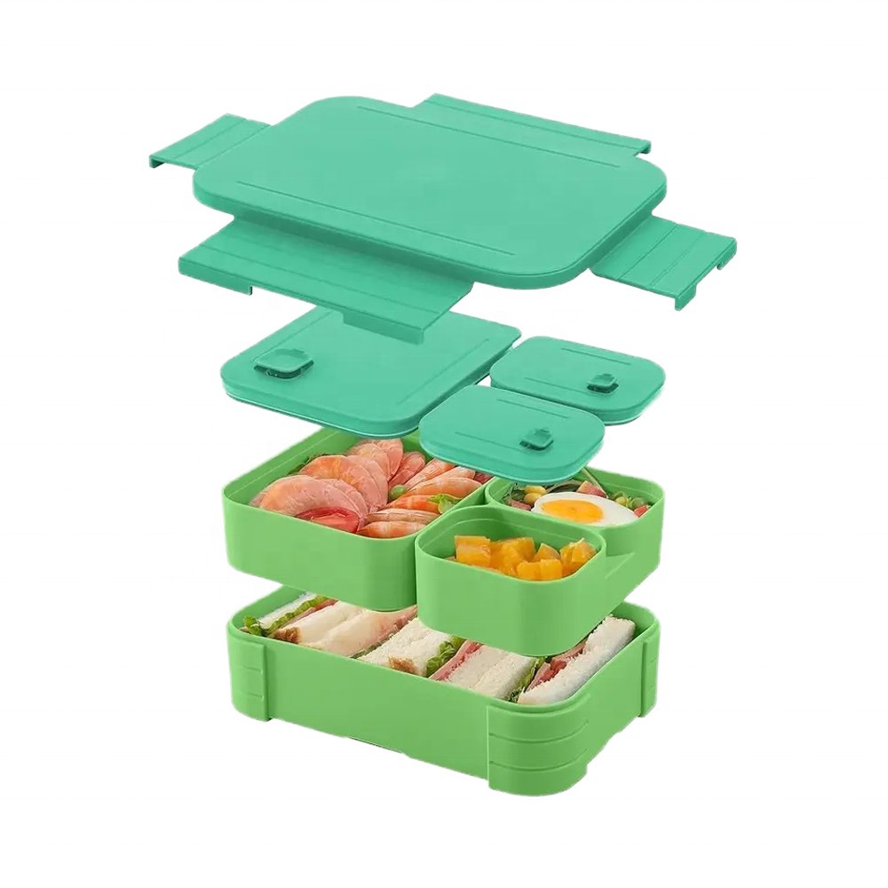 صندوق غداء بينتو حديث مكون من  - مراجعة Meal Prep For Office وسعره