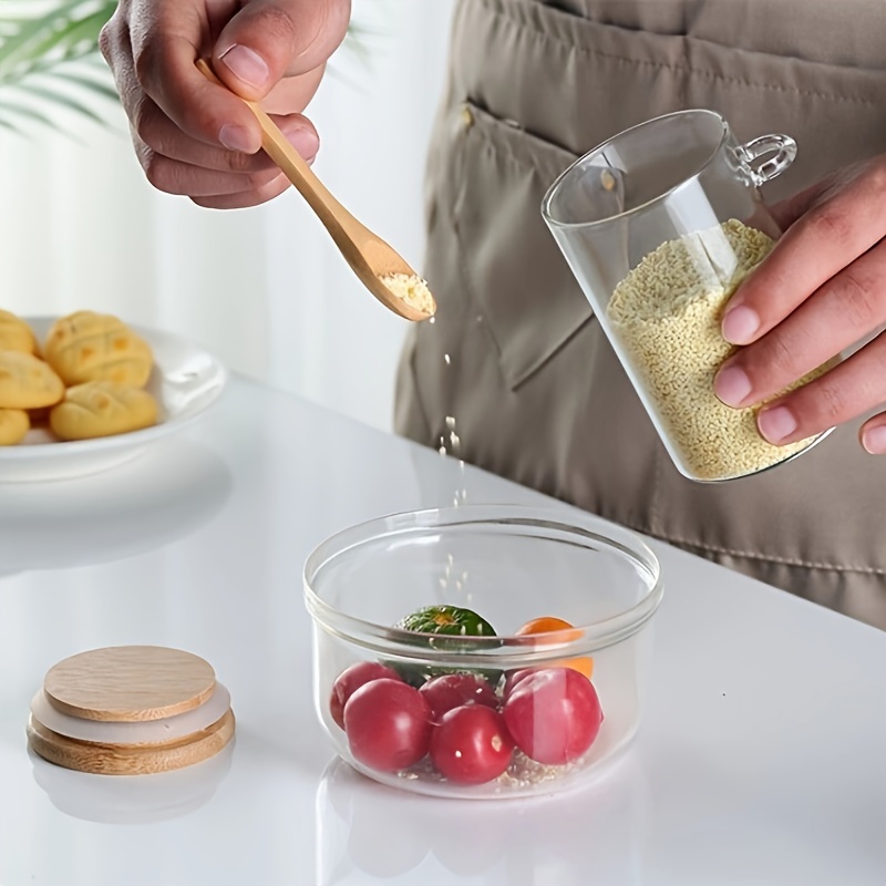 جرة حلوى 280 مل، جرة بسكويت، ج - مراجعة Meal Prep Jar وسعره