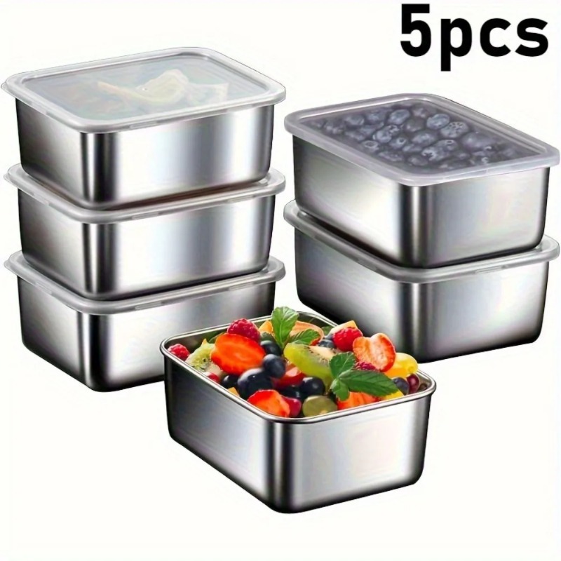 مجموعة من 5 قطع من حاويات تخزي - مراجعة Meal Prep For Office وسعره