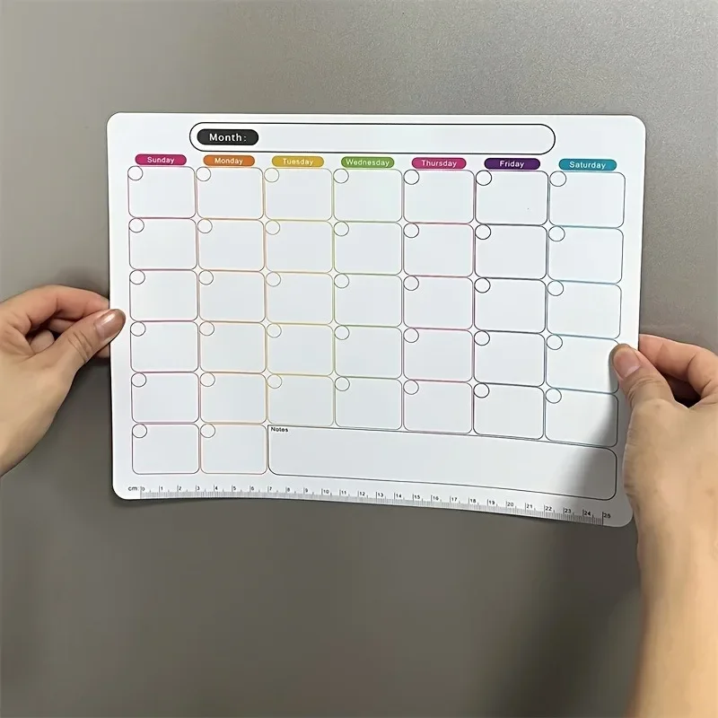 مغناطيس ثلاجة، مخطط شهري وأسبو - مراجعة Meal Prep Planner وسعره