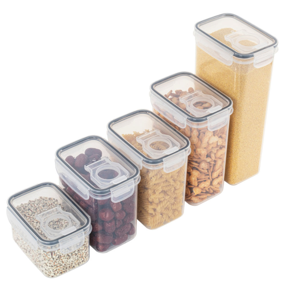 مختومة البلاستيك صندوق تخزين ا - مراجعة Meal Prep Jar وسعره