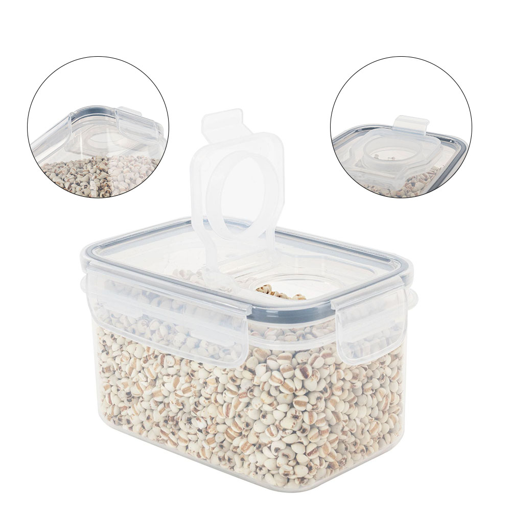 مختومة البلاستيك صندوق تخزين ا - مراجعة Meal Prep Jar وسعره