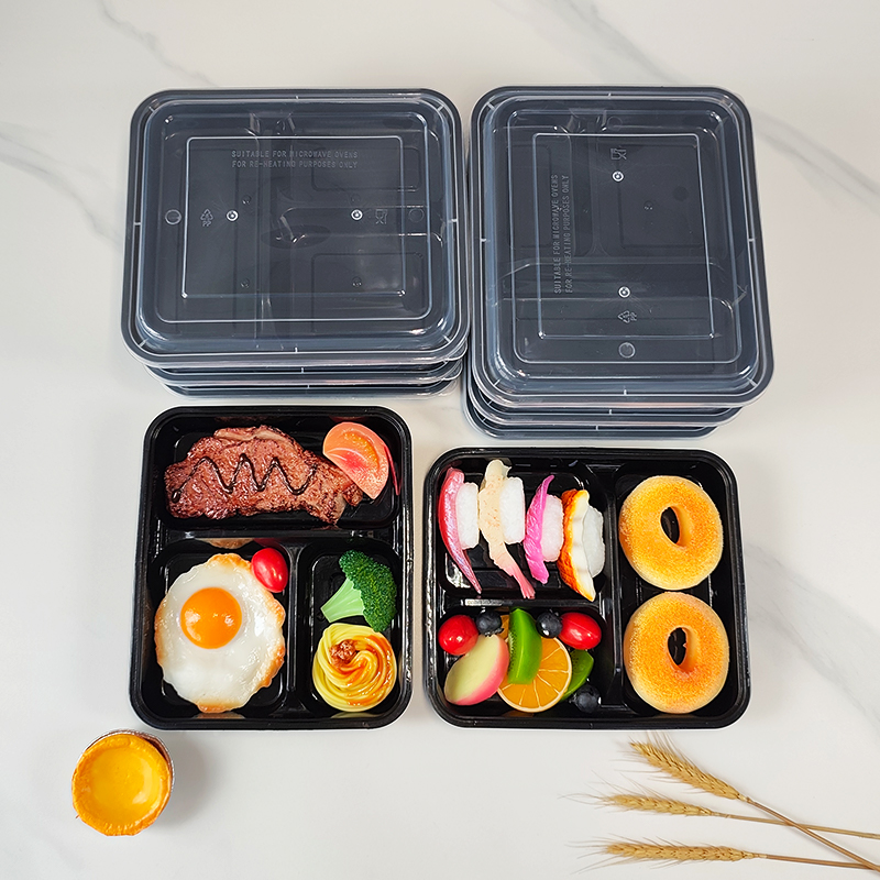 حاويات طعام بثلاثة أقسام، سعة  - مراجعة Meal Prep For Office وسعره