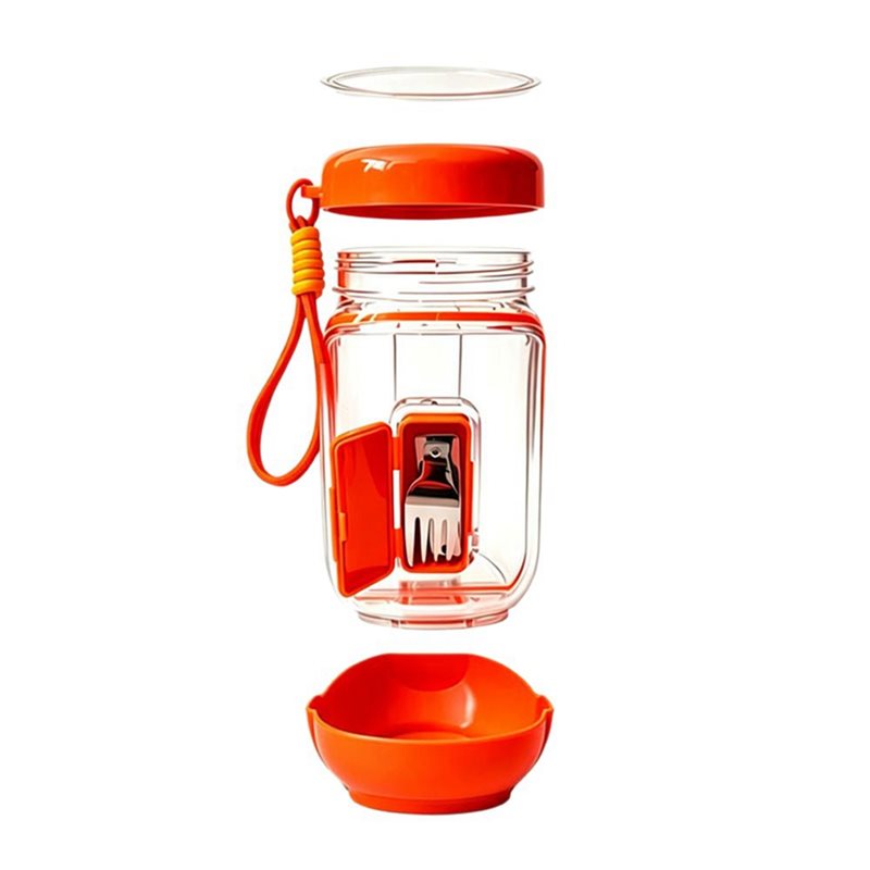 وعاء سلطة FYBL-Salad مانع للتس - مراجعة Meal Prep Jar وسعره